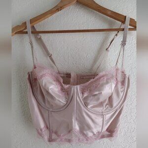 Victoria Secret Dream Angels Unlined Lace Balconnet Bra